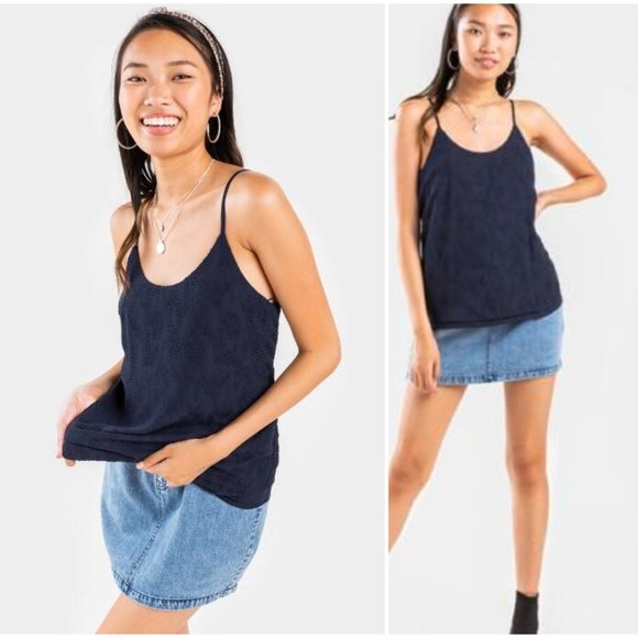 Francesca's | NWT Randie Layered Textured Tank Top - Picture 1 of 11